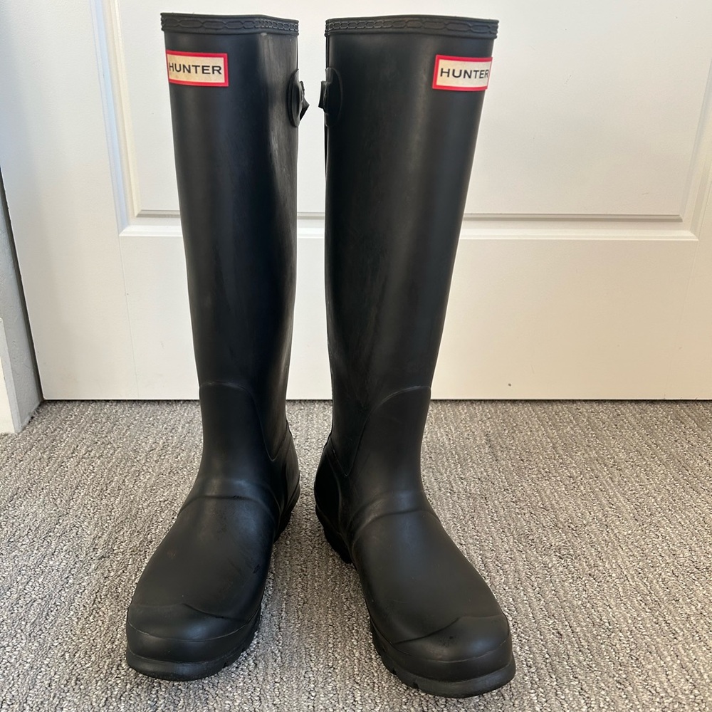 Hunter Wide Calf Tall Boots